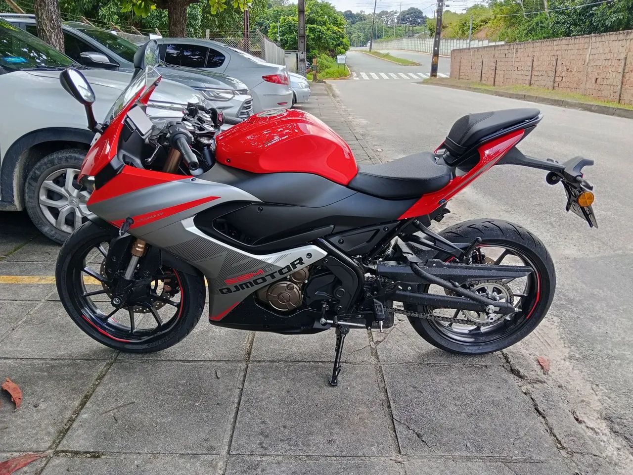 SBM 250S Vermelha e Cinza - Foto 4