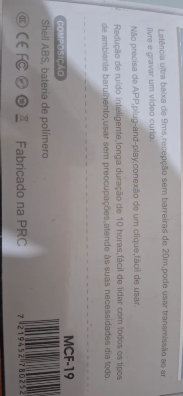 Microfone de lapela Bluetooth tipo C - Foto 3