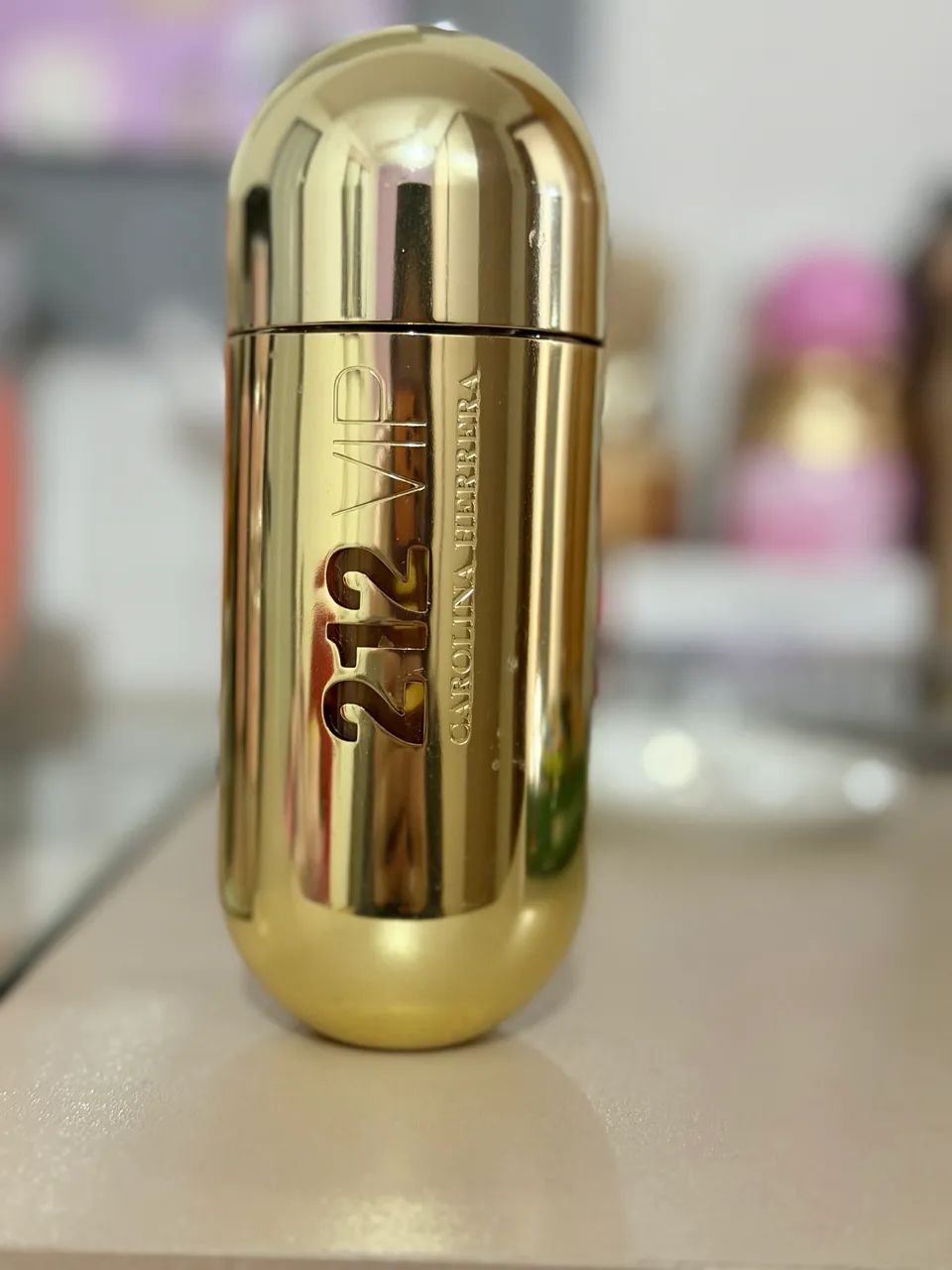 Perfume 212 VIP original Frasco vazio