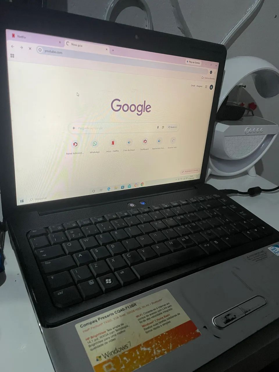 Notebook compaq