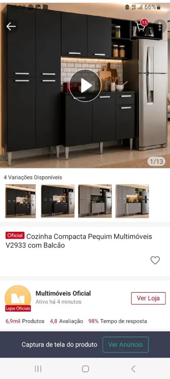 Armário de cozinha