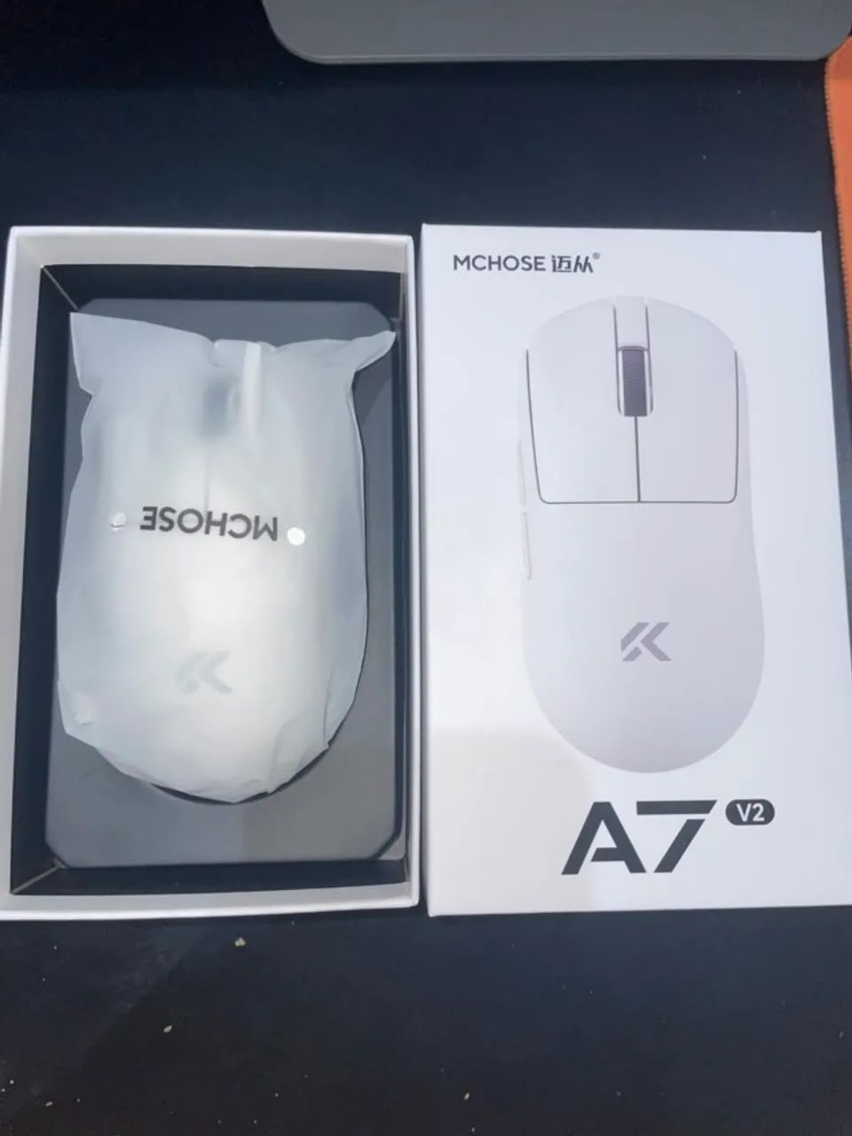 Mouse Mchose A7 V2 Pro Clone do Logitech (ENTREGO OLX PAY) - Foto 4