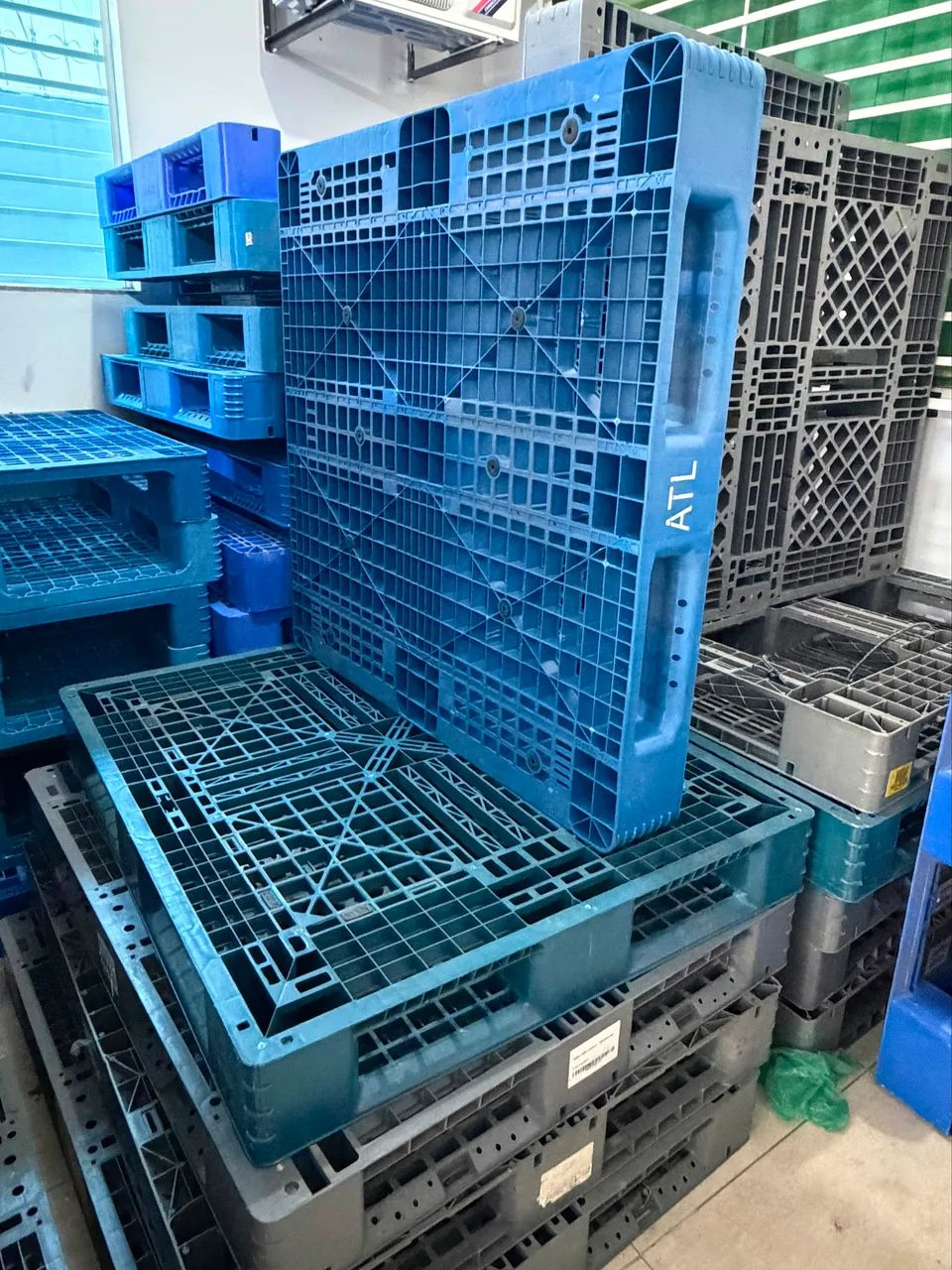 Paletes de plástico 