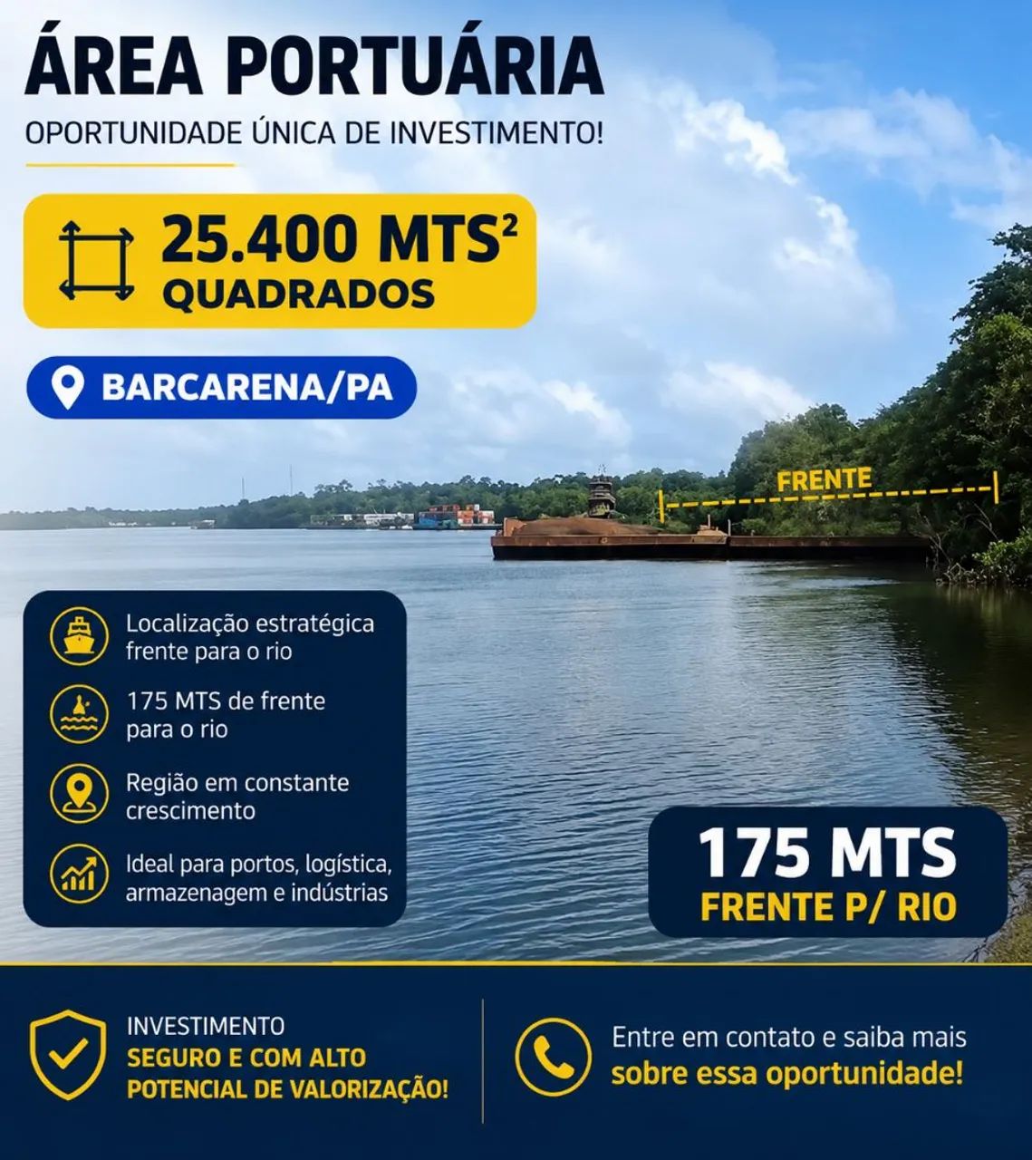 Área Portuária em Barcarena PA  - Foto 2