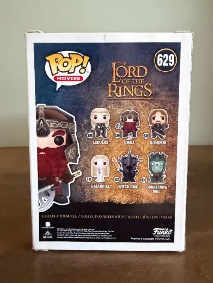 Funkos Pop: Gimli, Frodo, Éowyn e Bilbo - Foto 4