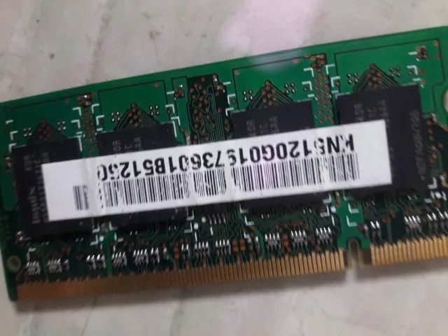 memoria para notebook kit3 ddr2 512mb - Foto 3