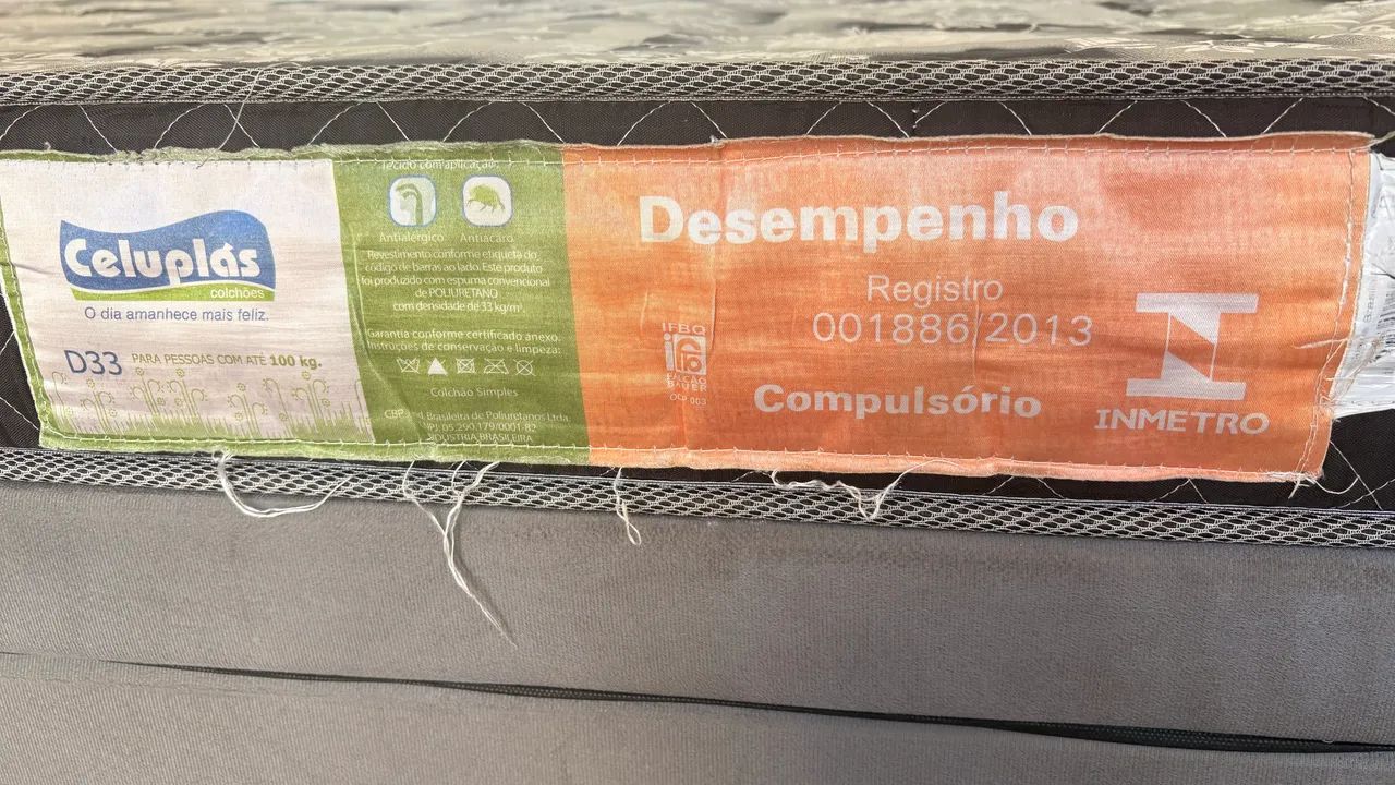Cama Box com colchão de solteiro - Foto 2