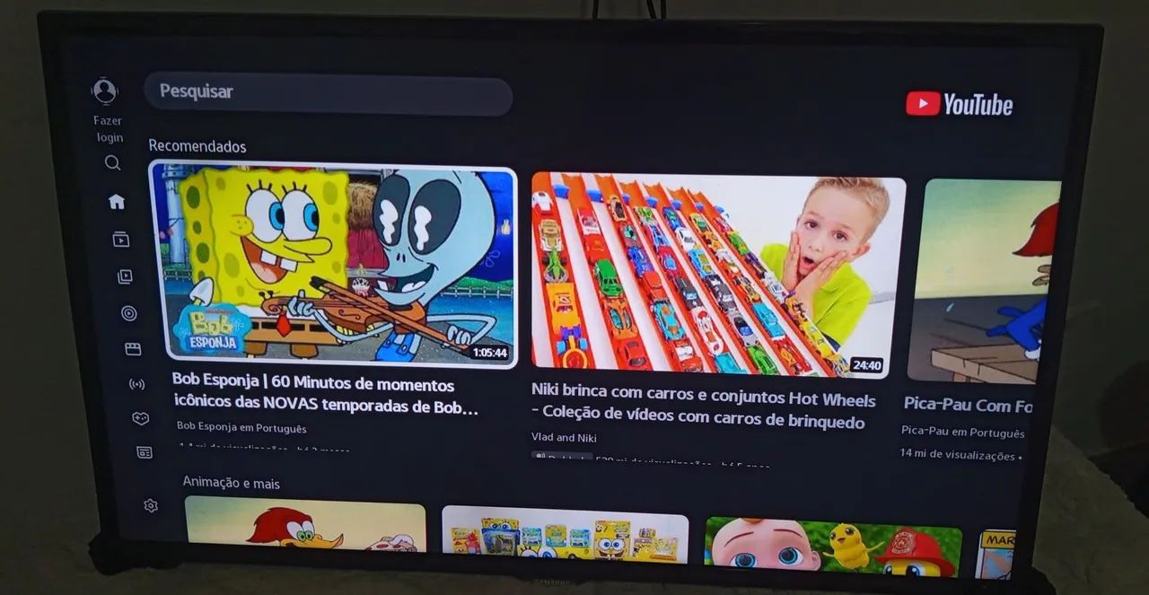 TV Smart 40 polegadas linda sansung linda só usar - Foto 2