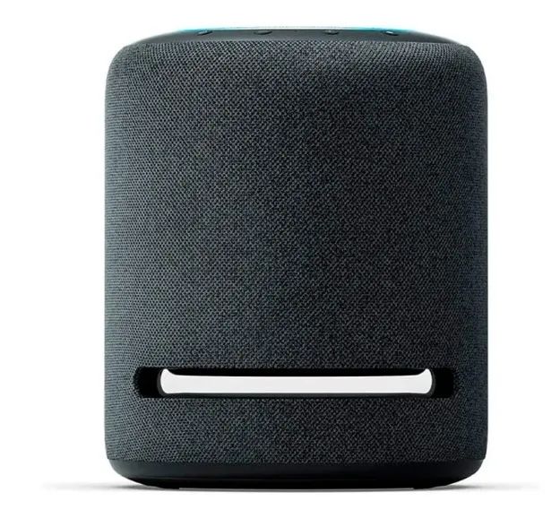 Amazon Echo Studio com design compacto, áudio espacial imersivo!@@