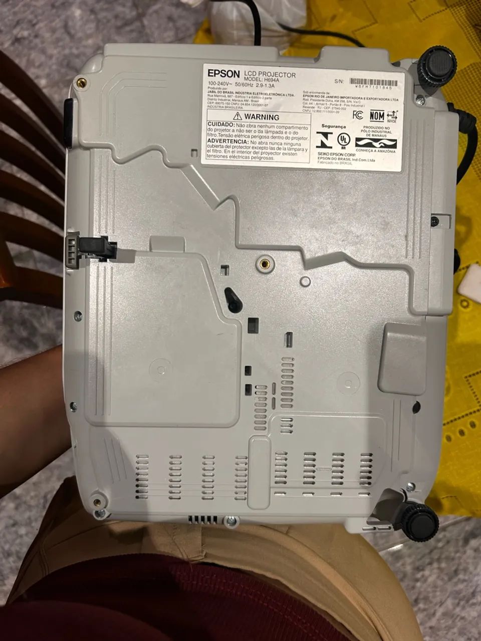 Projetor Epson PowerLite S27 - Foto 5