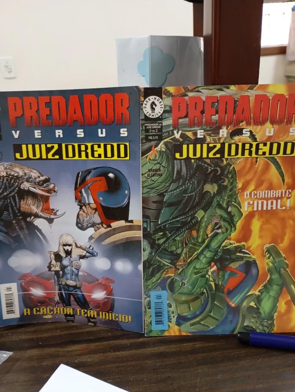 Coleção juiz Dreed versus Predador