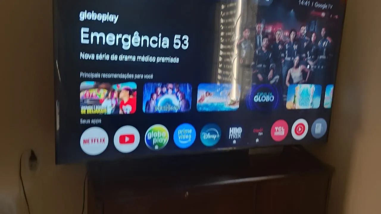 TV TCL SMART 65 POLEGADA NOVA 7 MES DE USO - Foto 2