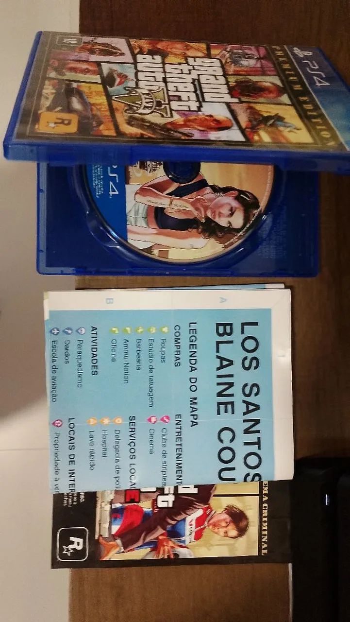 CD DO GTA 5 COM MAPA - Foto 2