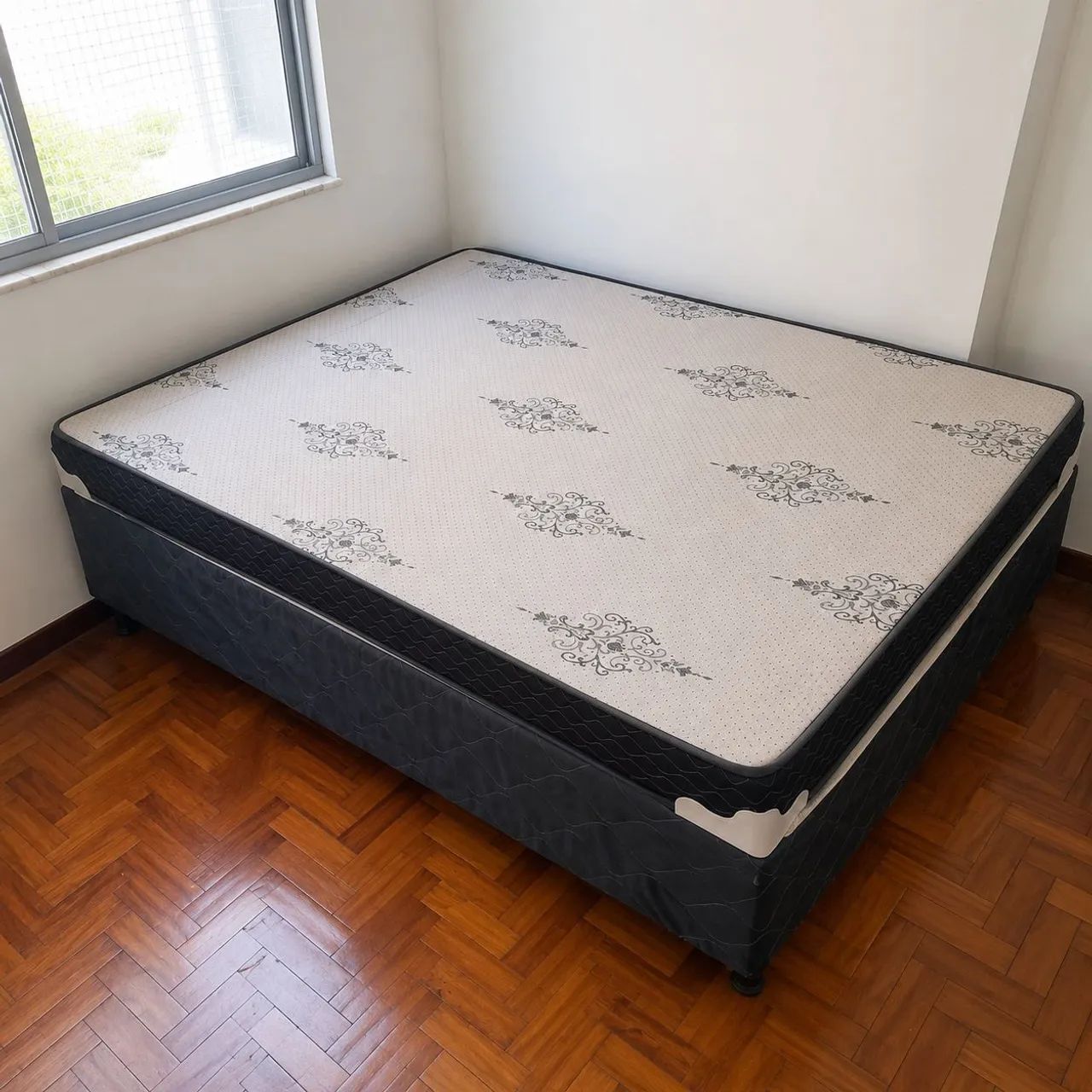Cama box casal com colchão d33 - Foto 2