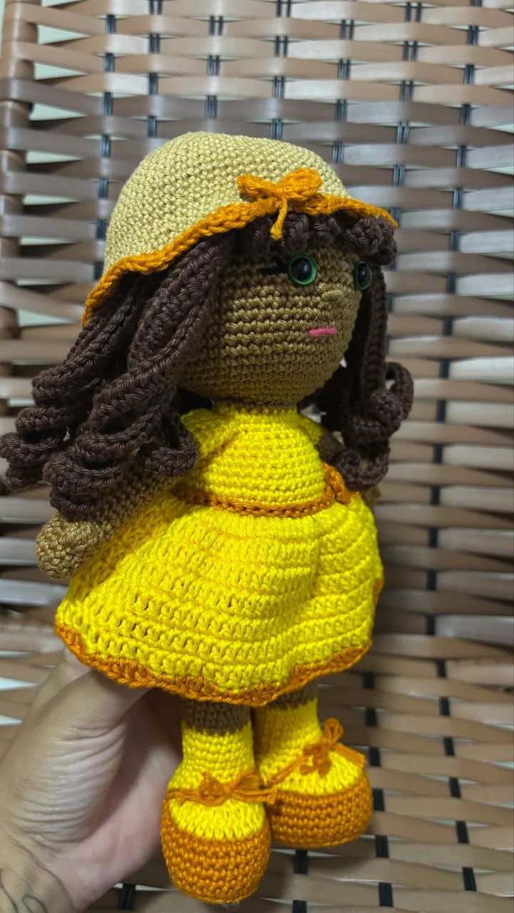 Boneca de amigurumi  - Foto 3