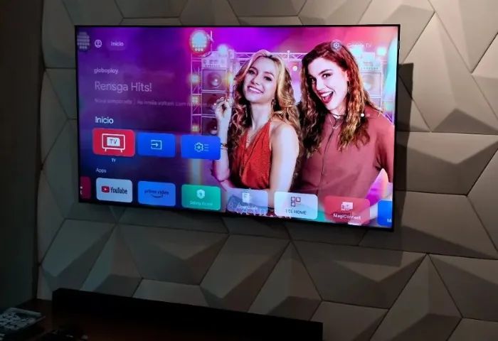 Tv 55 Polegadas Samsung Qled 4K Nota Caixa Impecável - Entregamos