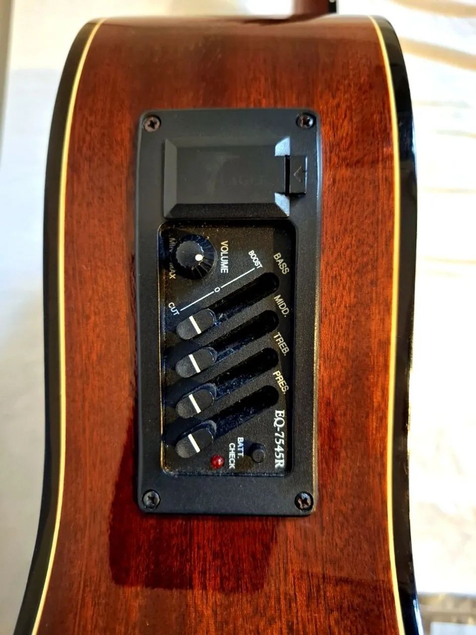 Violão Eagle CH800 Nylon Eletroacústico Cutaway ? ótimo estado - Foto 5