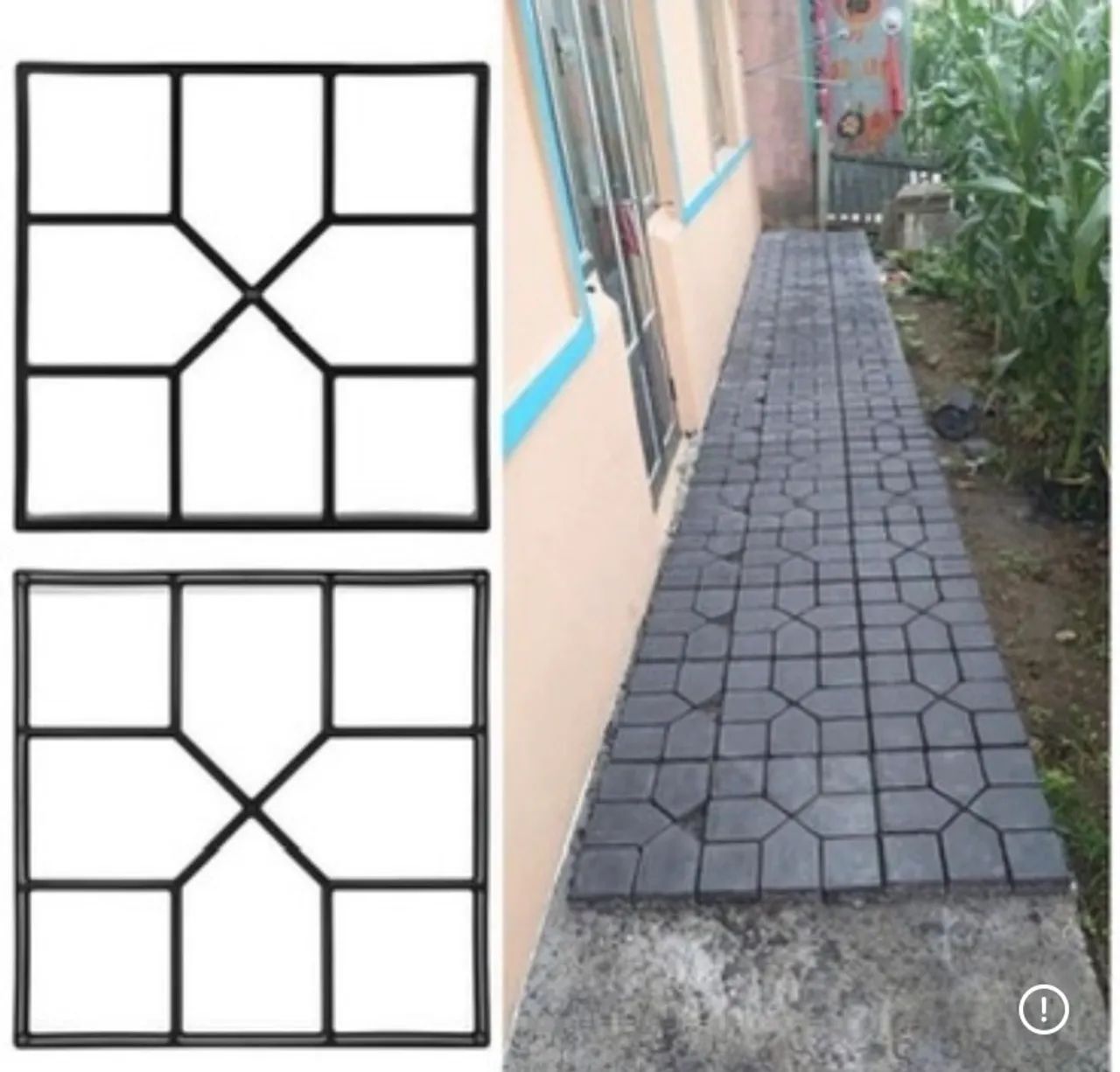 Molde para calçadas  - Foto 2
