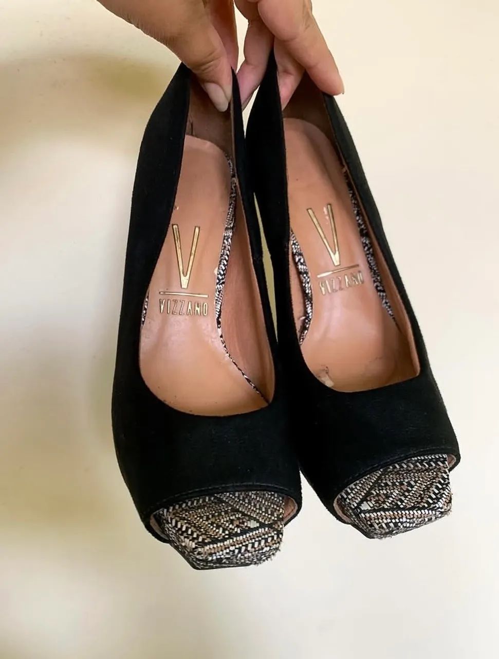 Sapato peep toe - Vizzano - Foto 2