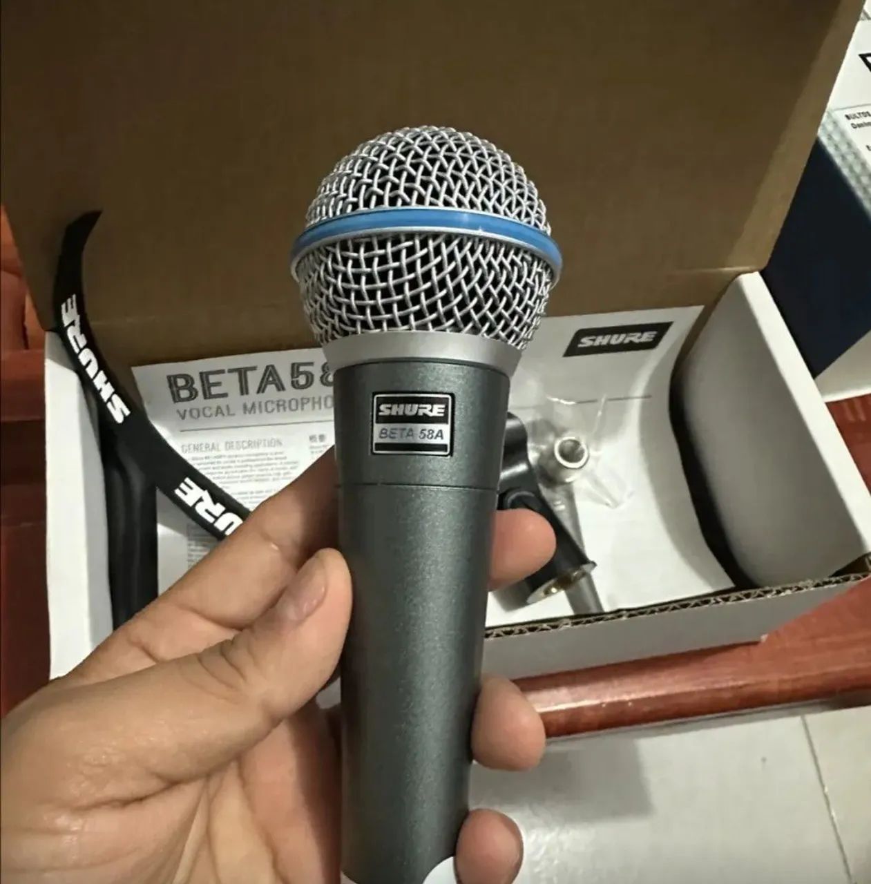 VENDO MICROFONE SHURE PROFISSIONAL  - Foto 3