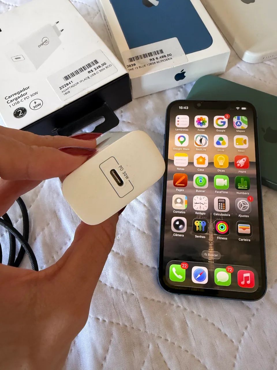 iPhone 13 128gb novíssimo.  - Foto 5