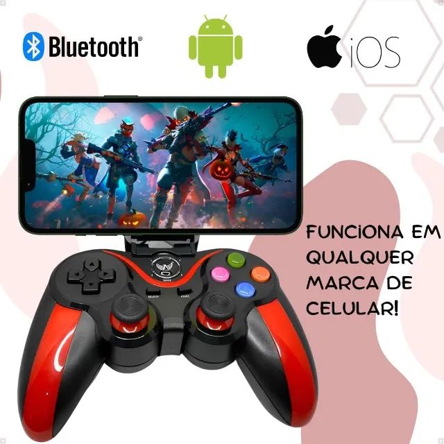 Controle Bluetooth para Celular/PC Kapbom KAP-G7G - WZetta - Foto 4