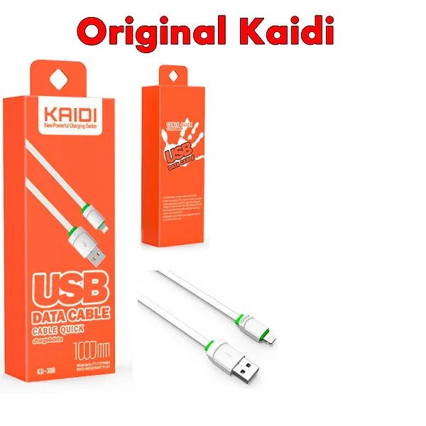 Cabo de Dados e Carregar Para iPhone Kaidi 