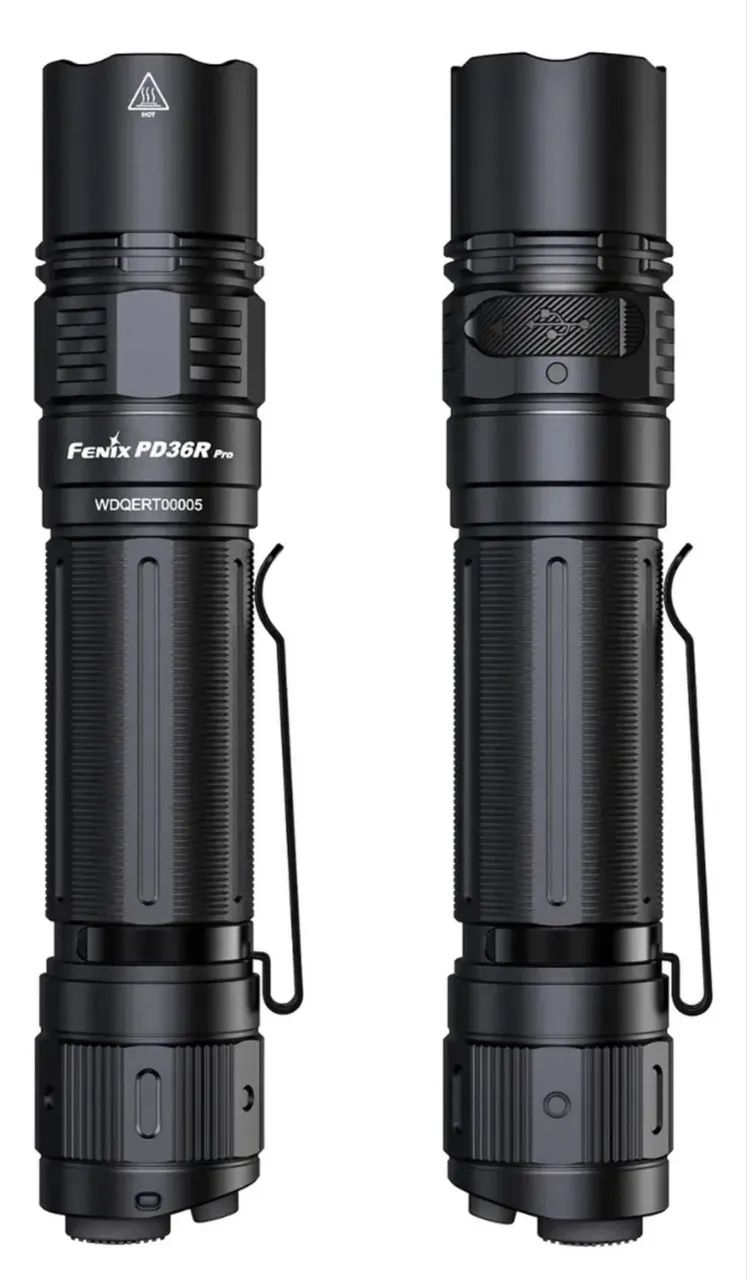 Lanterna Fenix PD36R e bateria 5000mah