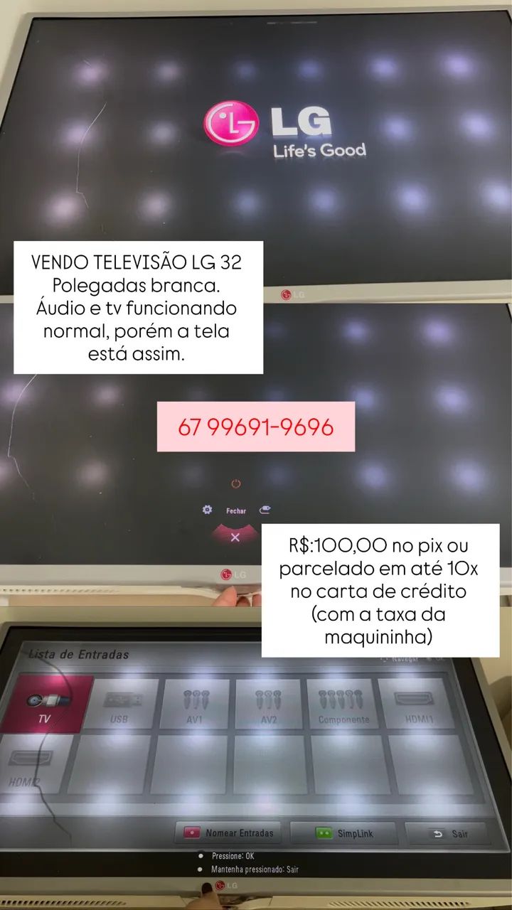 VENDO TELEVISÃO 32 polegadas  - Foto 2