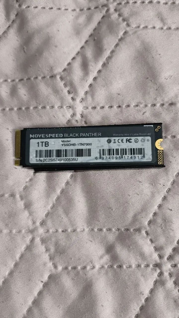 SSD 1TB move speed - Foto 2