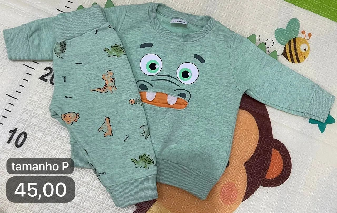Conjunto moletom infantil  - Foto 2
