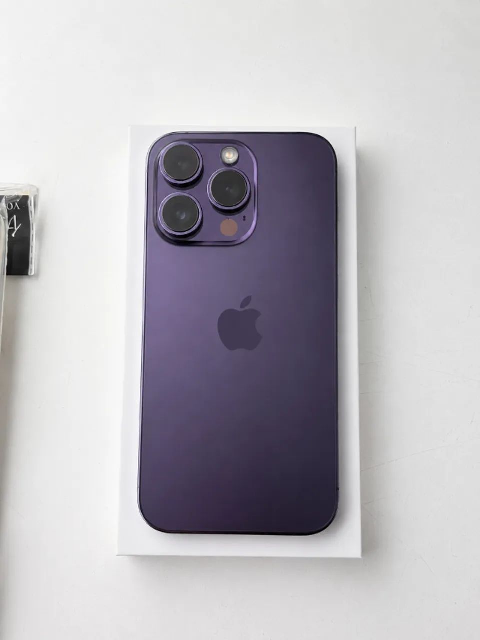 iPhone 14 Pro パープル 256 GB バッテリー100% iPhone 14 Pro 256GB | Impecável | 100% Bateria | 79 Ciclos