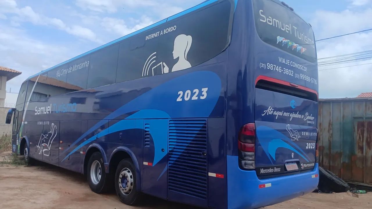 ONIBUS LD G6 MERCEDES O500RSD 2008 - Foto 6