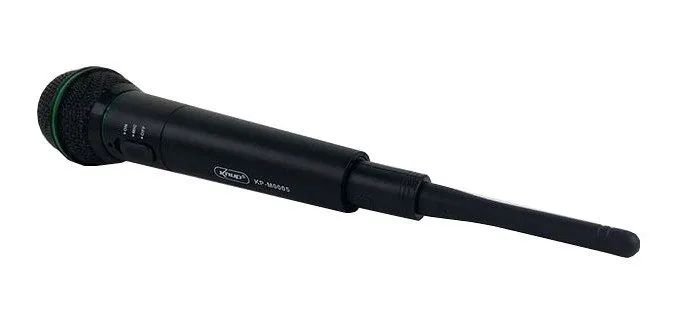 Microfone Sem Fio Knup Kp-m0005 Preto com Qualidade Hi-fi Pronta Entrega - Foto 2