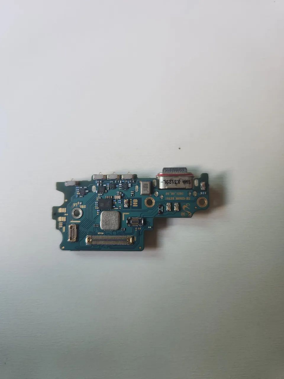Placa conector de carga do S21 Fe 5g
