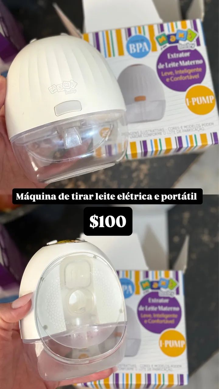 Extrator de Leite Elétrico Portátil 