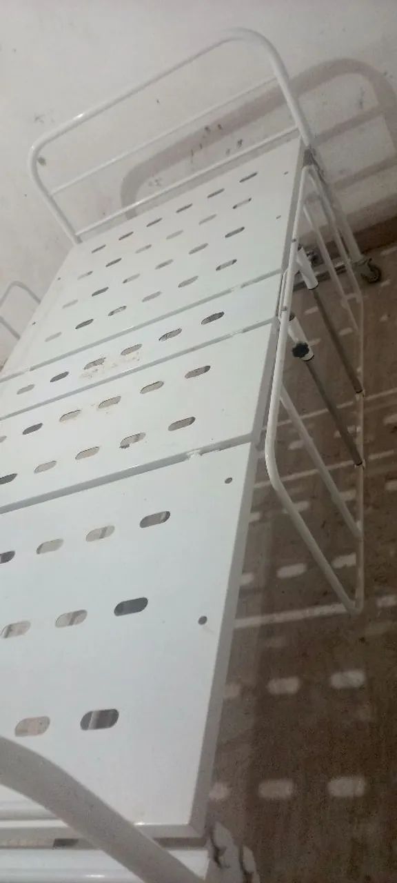 Cama hospitalar sem colchão  - Foto 3