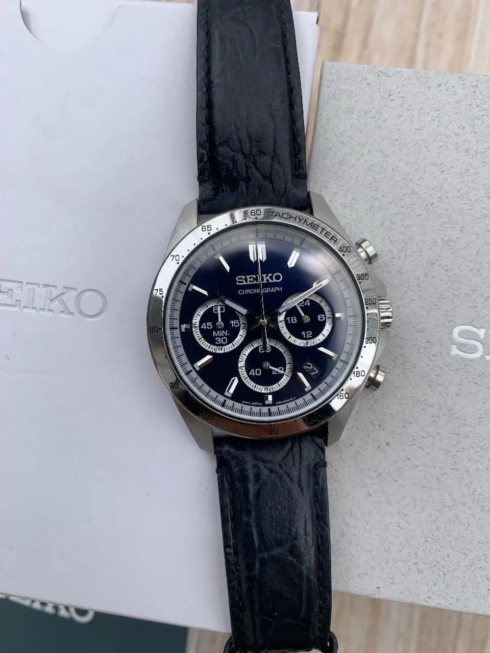Seiko Daytona Azul Sbtr019 - Foto 2