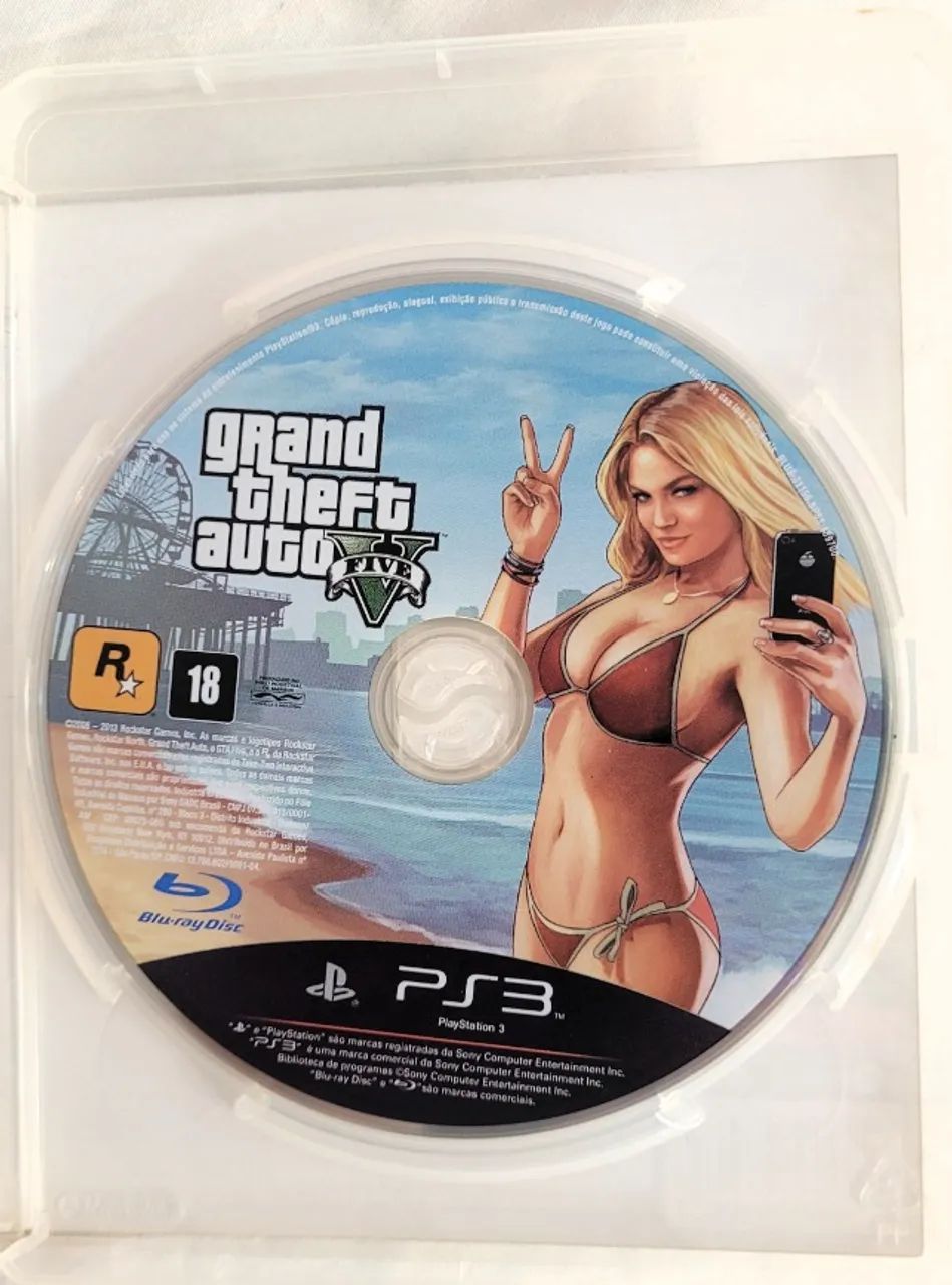 GTA V para PS3 em ótimo estado. - Foto 3
