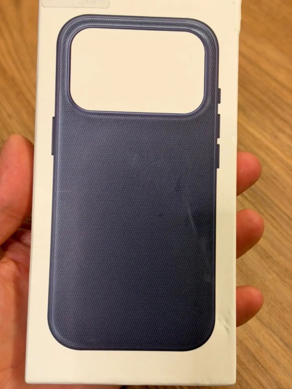 Capa de tecido TechWoven com MagSafe para iPhone 18 Pro Max - Azul-chambray
