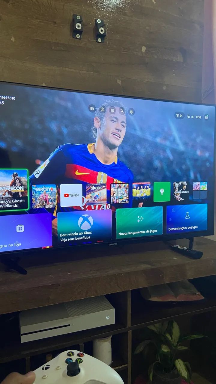 Xbox one S pra vender naquele precinho+de11 jogos - Foto 3