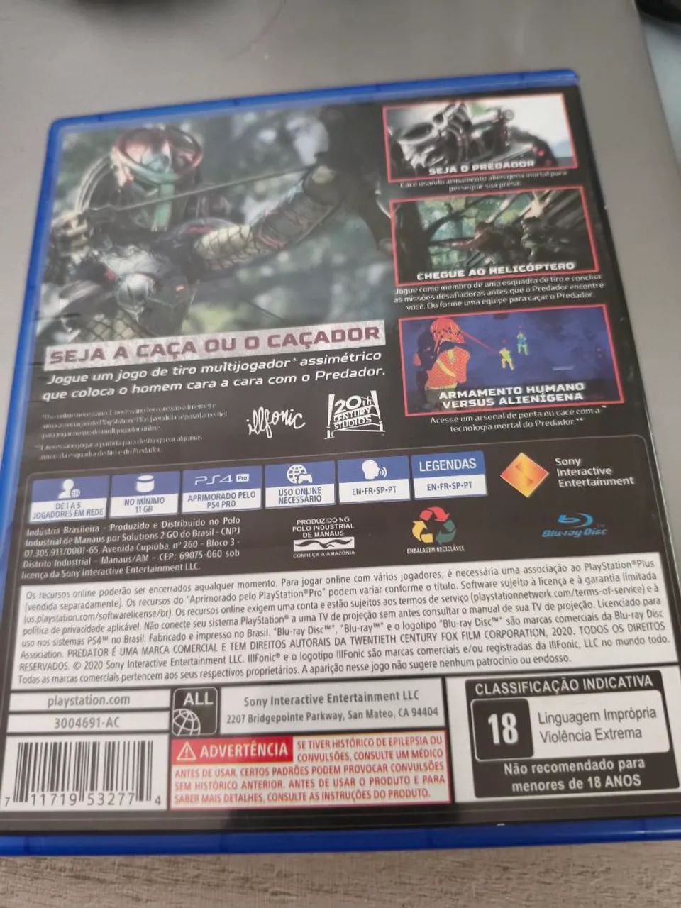 Jogo predator PS4 - Foto 2