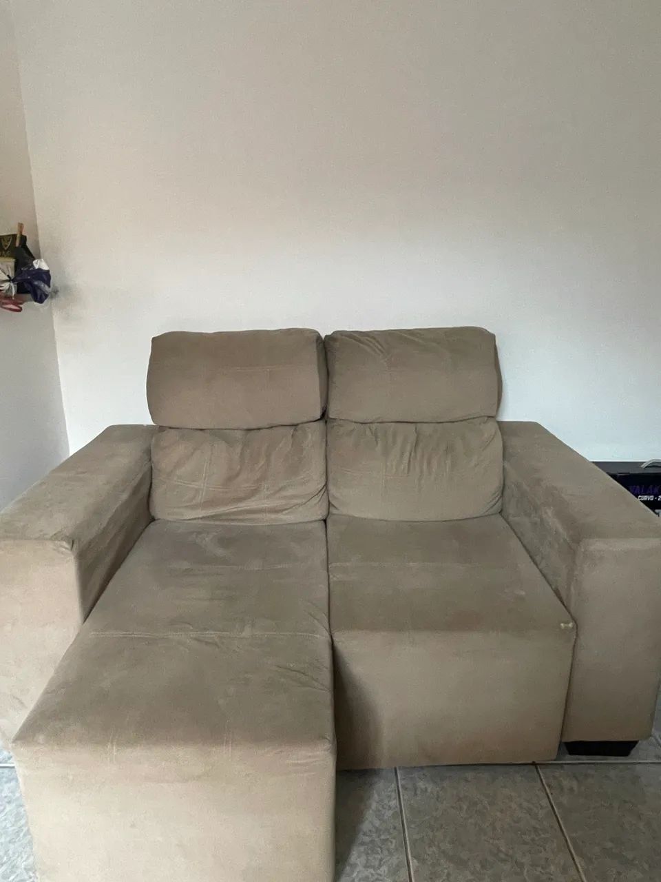 Sofá 2 lugares retrátil 