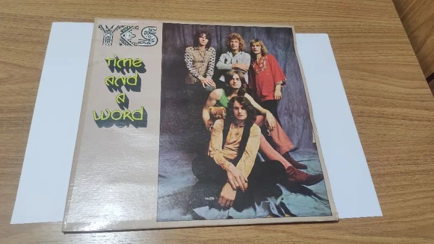 Disco vinil YES TIME AND A WORD  1970 importado dos EUA.