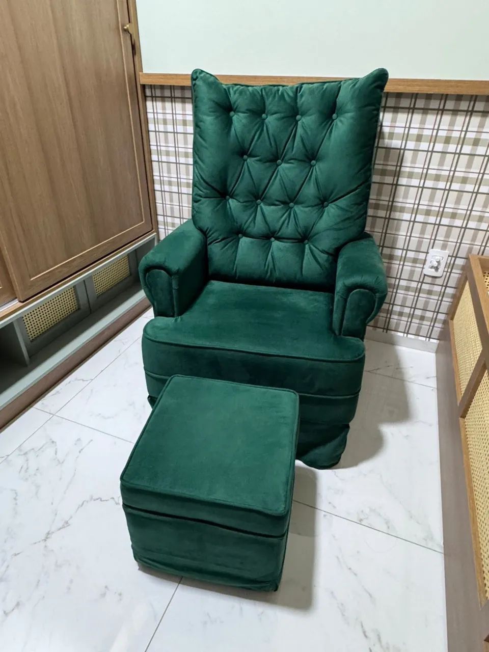 Poltrona de amamentação 