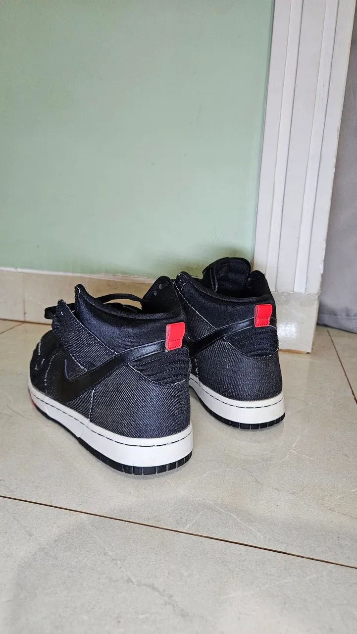 Tenis nike Dunk High Jeans 41 - Foto 4
