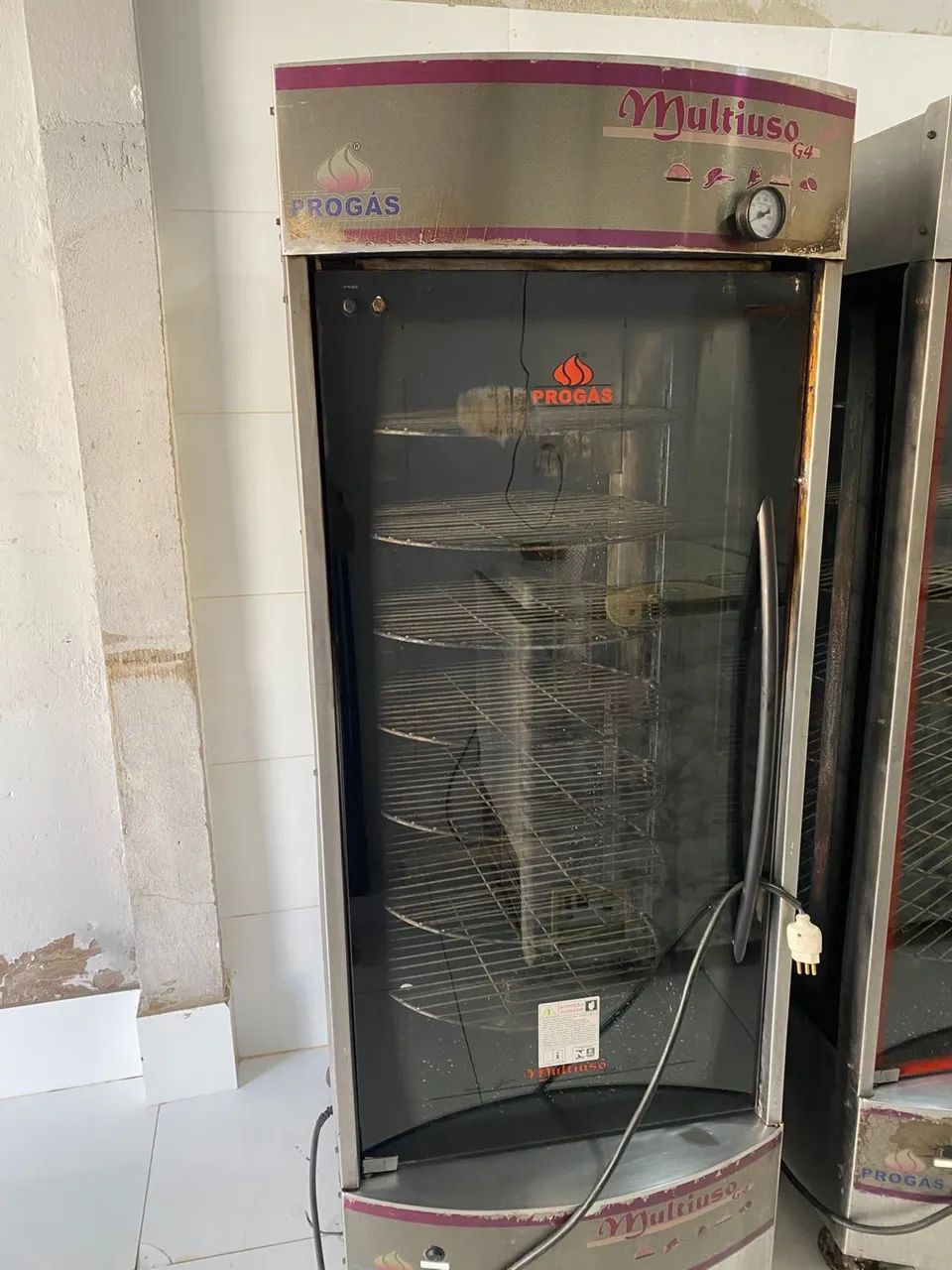 Máquina assar frango 
