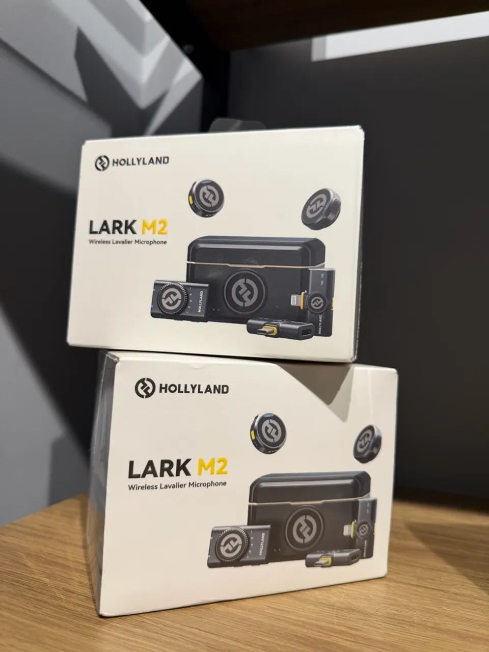 Microfone Hollyland LARK m2 profissional duplo - Foto 3