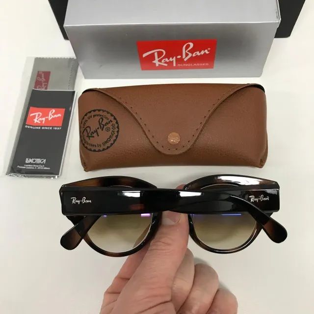 óculos de sol ray ban roundabout roma - Foto 5