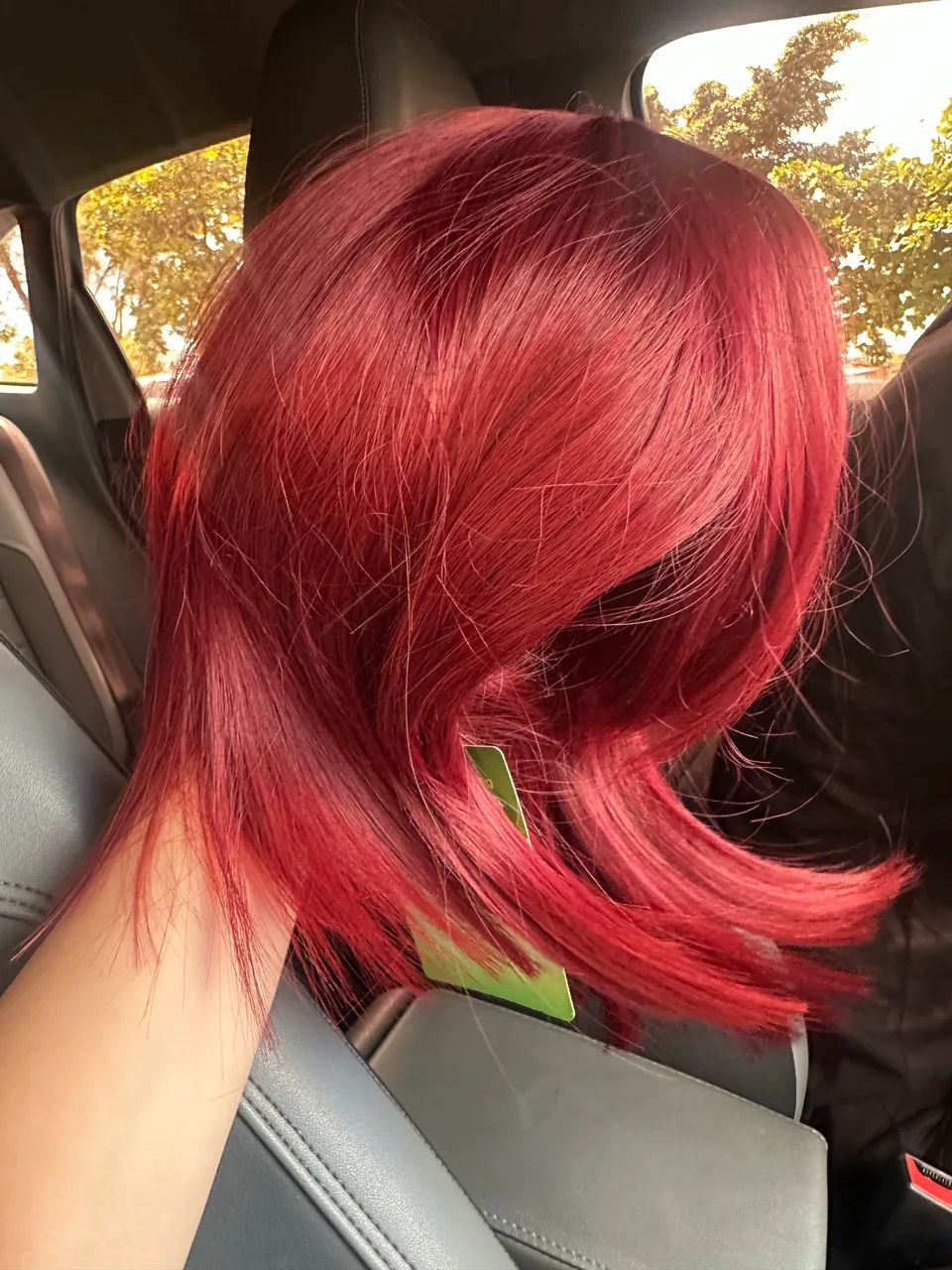 Peruca Orgânica Vinho/Vermelho  - Foto 4
